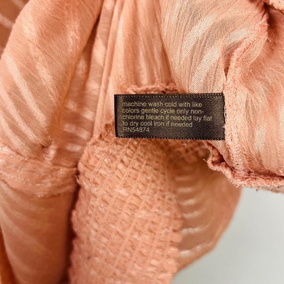 THE LIMITED Two-Piece Tank & Textured Blouse in Salmon Size XS - Picture 8 of 9